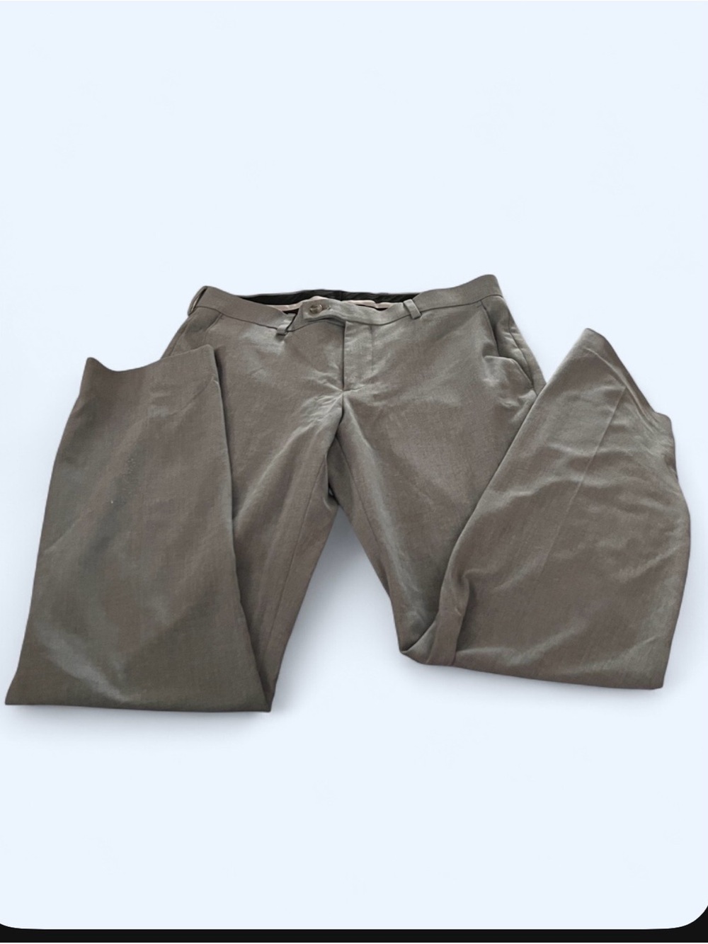 Set Men's Classic Olive Dress Pants - Versatile Workwear